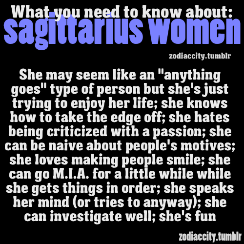Sagittarius Women