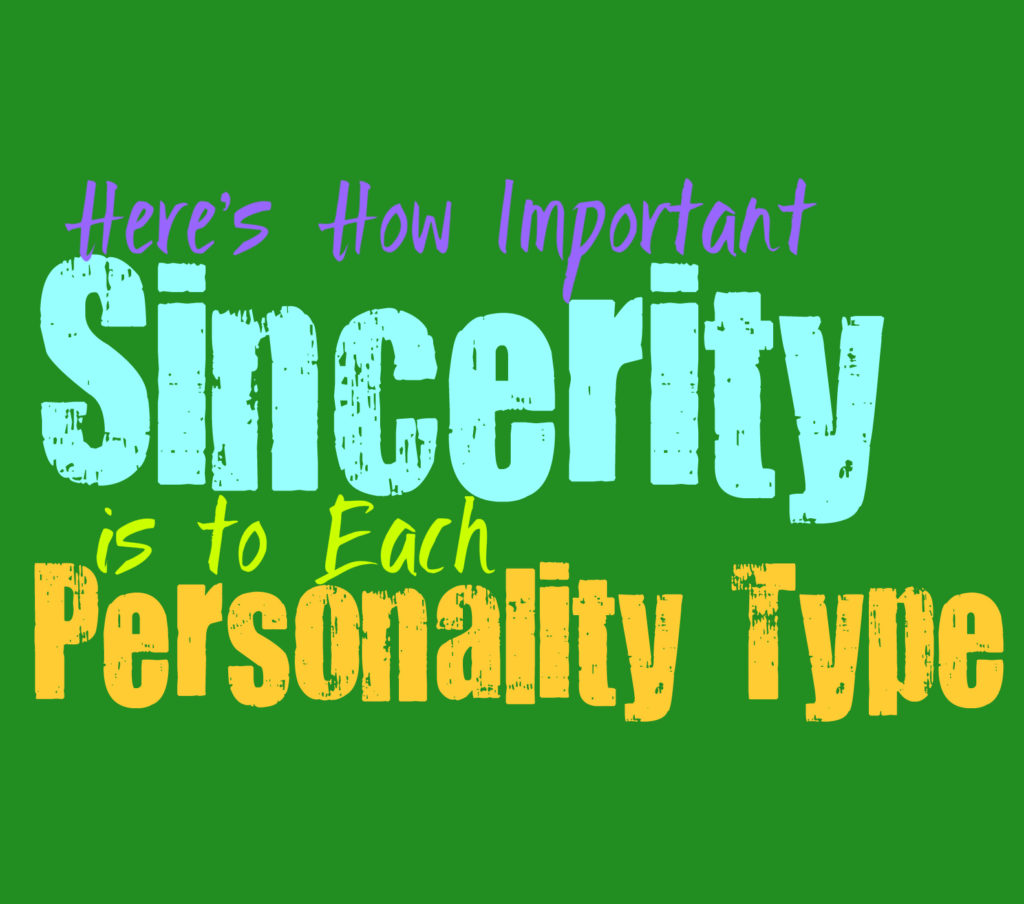 Here’s How Important Sincerity Is To Each personality Type