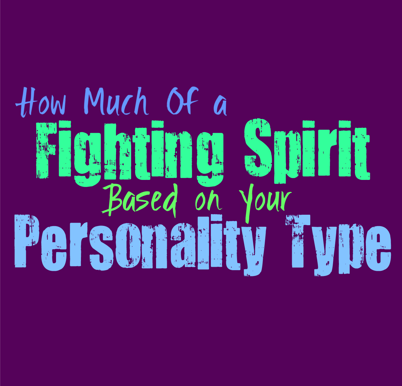 Which Fighting Style Matches Your Personality?