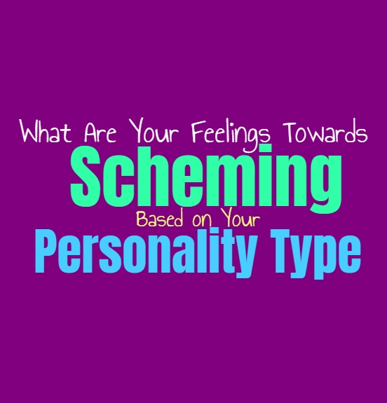What Are Your Feelings Towards Scheming, Based on Your Personality Type